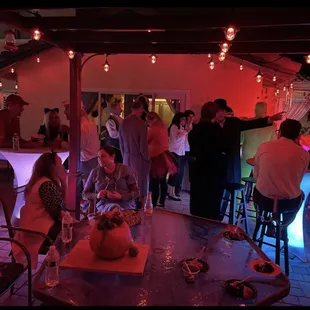 Creating a great vibe and ambiance.