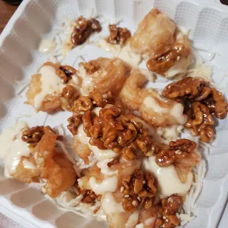 12. Honey Walnut Prawns