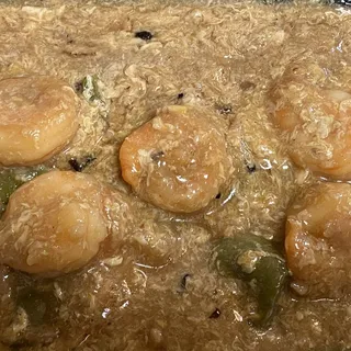 13. Prawns with Lobster Sauce