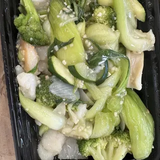 15. Bok Choy With Seafood
