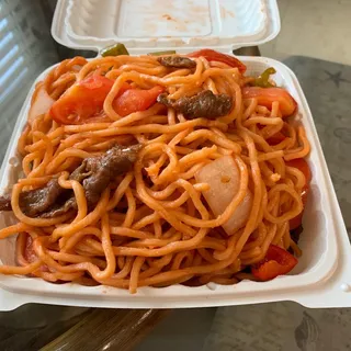 7. Beef Chow Mein