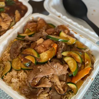 4. --- Tofu Beef with Oyster Sauce Lunch