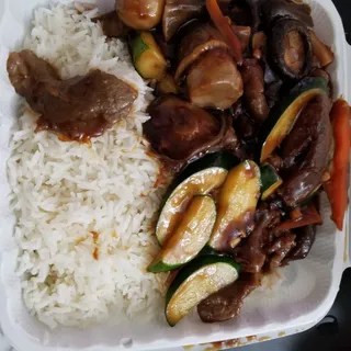 9. --- Mushrooms with Beef Lunch