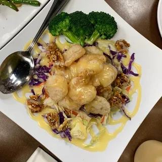 27. ---- Honey Walnut Shrimp Lunch