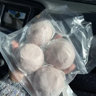 14. Steamed Red Bean Bun(4pcs)