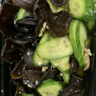 8. Garlic Black Fungus Salad with Cucumber