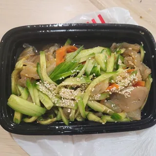 20. Jelly Fish Salad with Cucumber