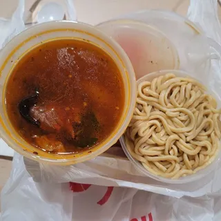 7. Spicy Sliced Beef Soup Noodle