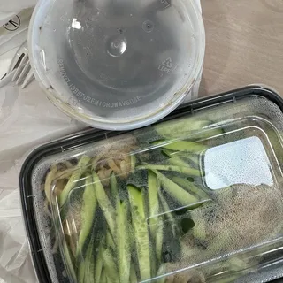 11.( Beijing Style Bean Paste Noodle Vege