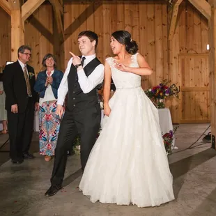 Bride and Groom on the dance floor