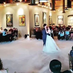 First dance on a cloud