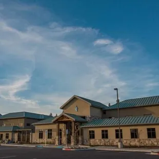 Two beautifully designed buildings for events.