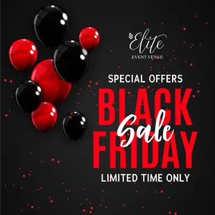 Visit our Facebook page for more info.  www.Facebook.com/EliteEventVenue