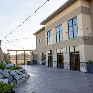 Courtyards for outdoor events.