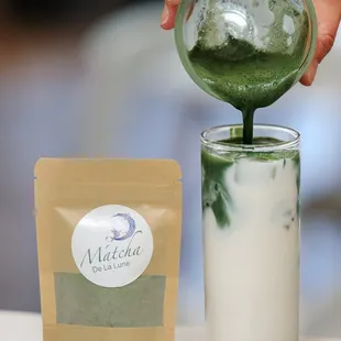 In house made matcha