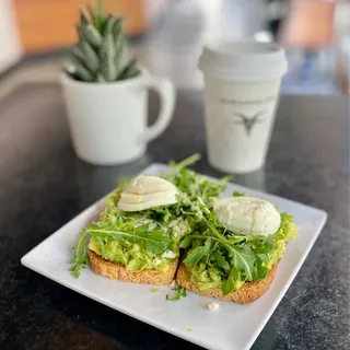 Eggs Toast (GF bread available)