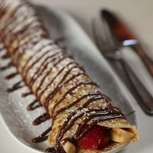 Yummy-Yummy Crepe - strawberry, banana, Nutella