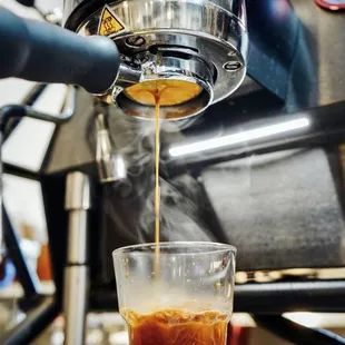 Screaming Goat Espresso extraction