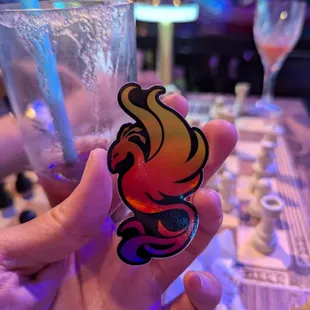 Prize for successful completion of wizard test.