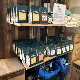 Take-me-home Coffee display