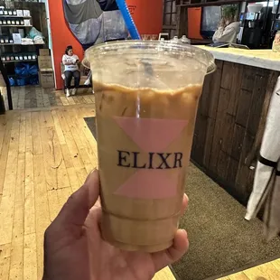 Post wrist-swirl mix