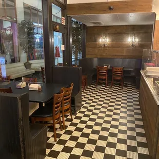 Inside