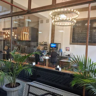 Window on Virginia Dare Arcade