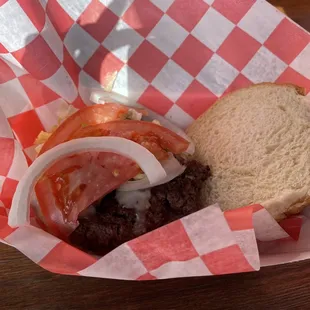 Mushroom Swiss Burger