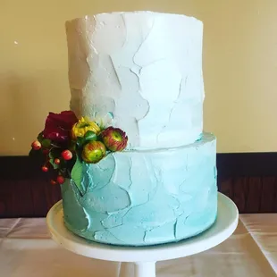 Lemon Cake and Chocolate Hazelnut Wedding Cake