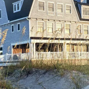 From the beach