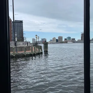 Ferry ride on a cloudy day