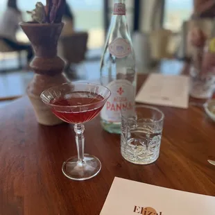 Delicious cocktails.