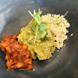 Smashed avocado