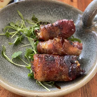 Bacon Wrapped Dates