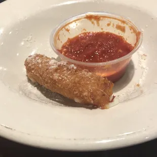 The last mozzarella stick