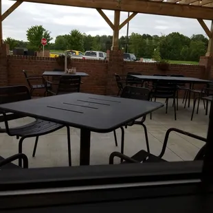 Nice patio dining on a nice weather day!