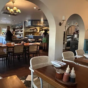 Right as it opened for Sunday breakfast