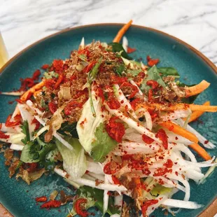 Mango and Cucumber Salad