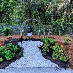 BEE-YOU-tiful Pollinator garden donated by Florida Native Plant Repopulation