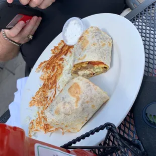 Gyro Breakfast Burrito