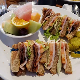 Turkey Club Sandwiches