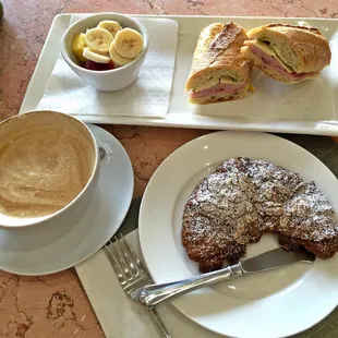 Rum Soaked Almond Croissant