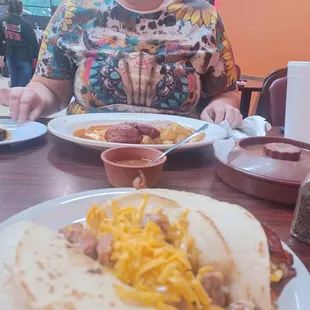 Delicious food, there's usually a wait but not too long. Attentive wait staff. A little pricey but the price of everything is going up.