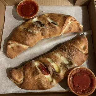 Calzones carry out