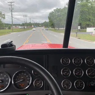 Big truck parking