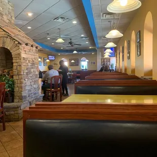 Large restaurant.