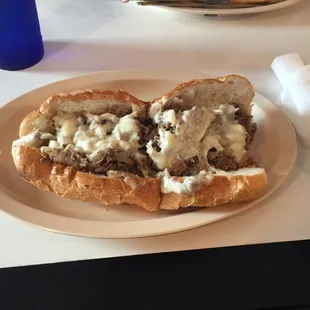Mmm mmm! Cheesesteak