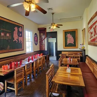 Upstairs view from bar looking to rear