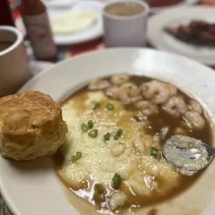 Shrimp and grits