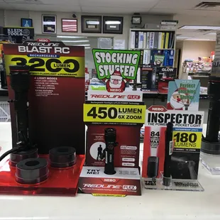 NEBO Flashlights, Great value and amazing brightness.